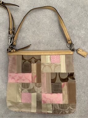Coach Y2K Neapolitan Colours 2000s Patchwork Purse